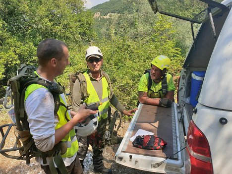 2019: Grèce par Guillaume Beauchesne Mission Grèce - briefing special crew - 19/07/2019 ${"Fichier: "|fileName} © Guillaume Beauchesne